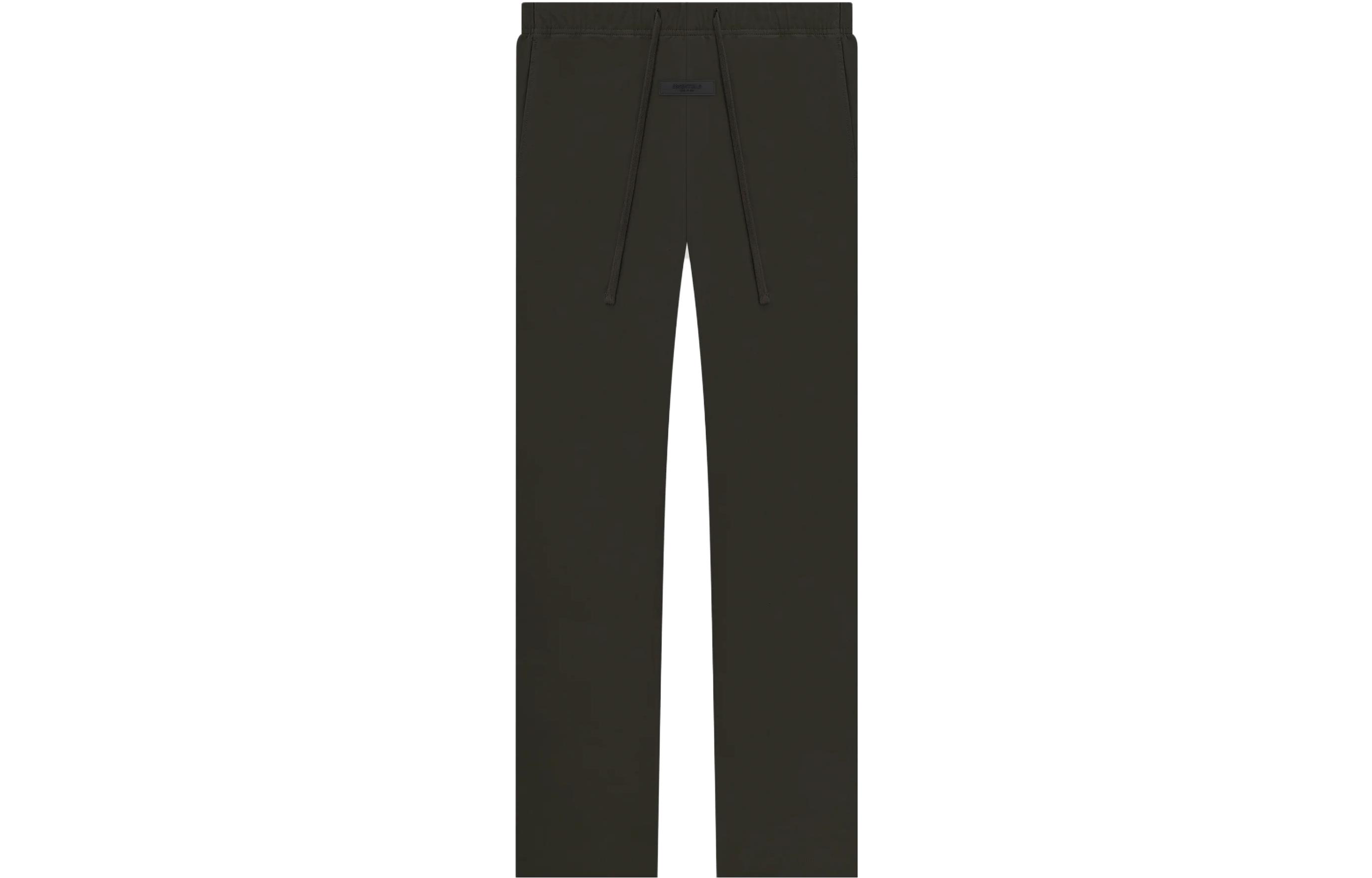 Расслабленные вафельные спортивные штаны Off Black Fear Of God Essentials, Light Black — фото 2