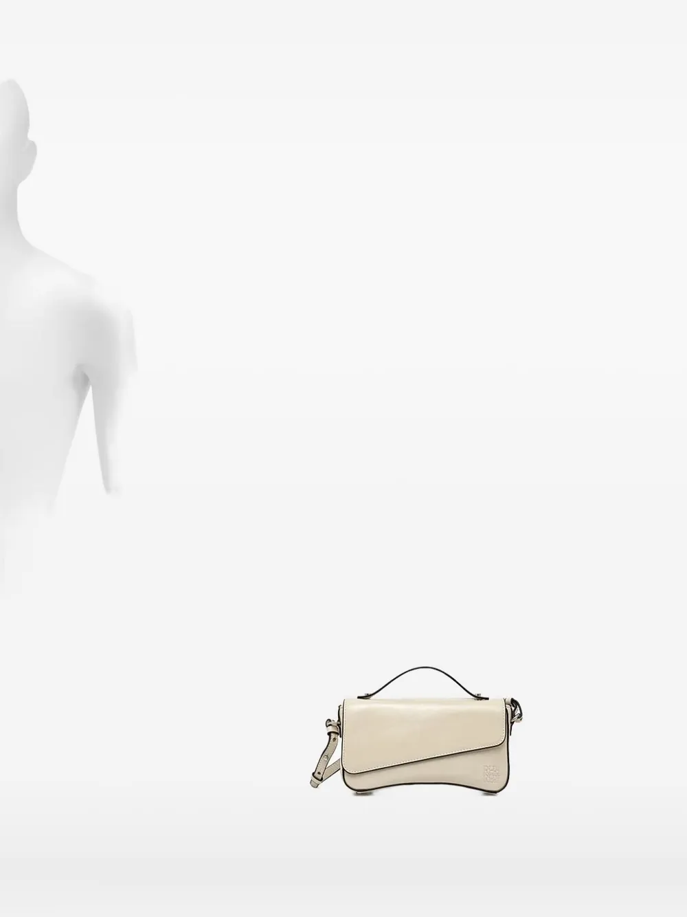 

Мини-сумка из кожи с логотипом Pedro Del Hierro, нейтральный