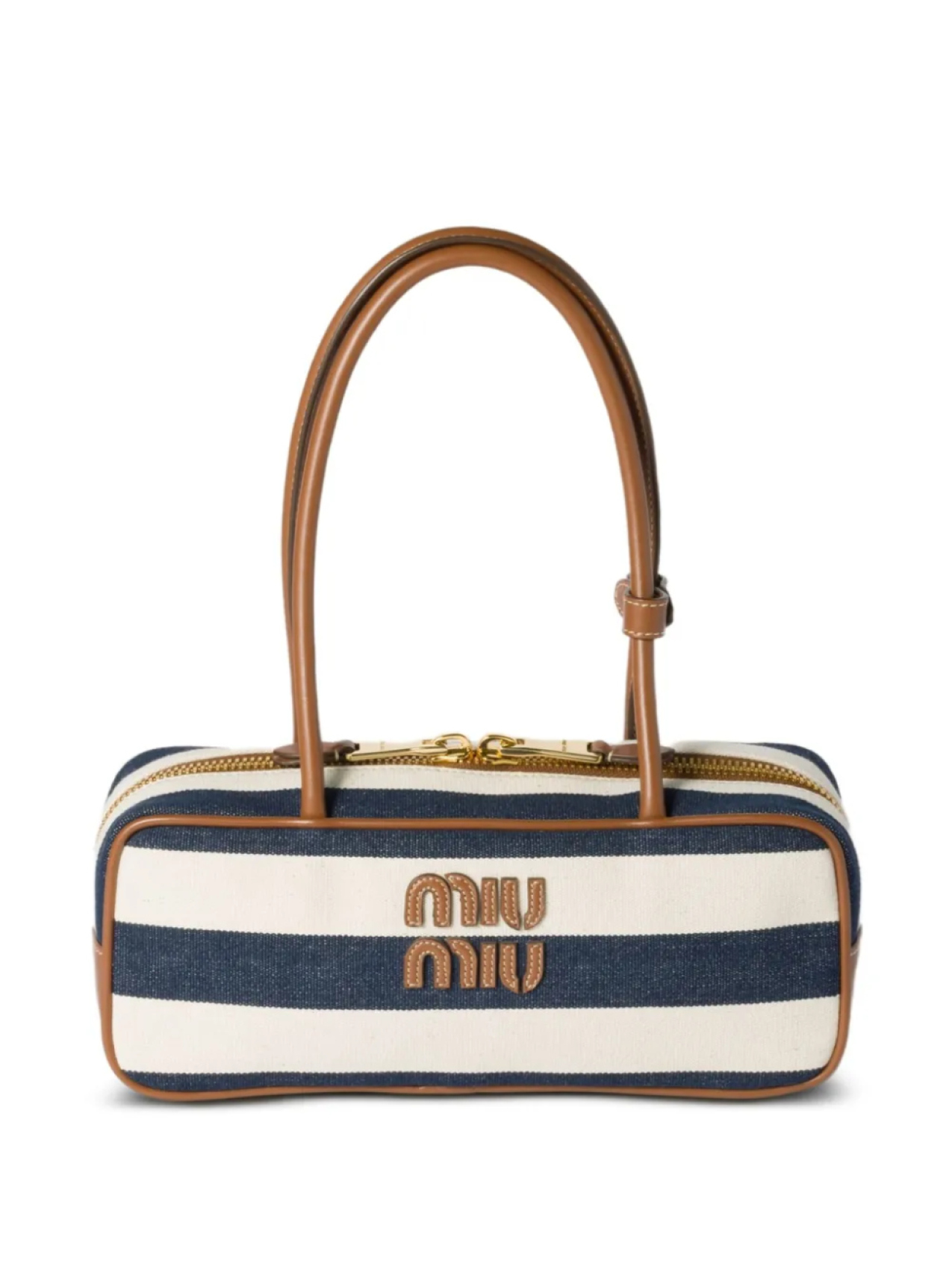 

Сумка-шоппер Miu Miu Beau, нейтральный