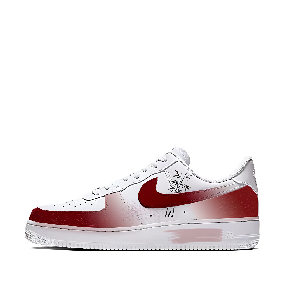 

Nike Кроссовки Air Force 1 Low Top для скейтбординга, мужские, темно-красные