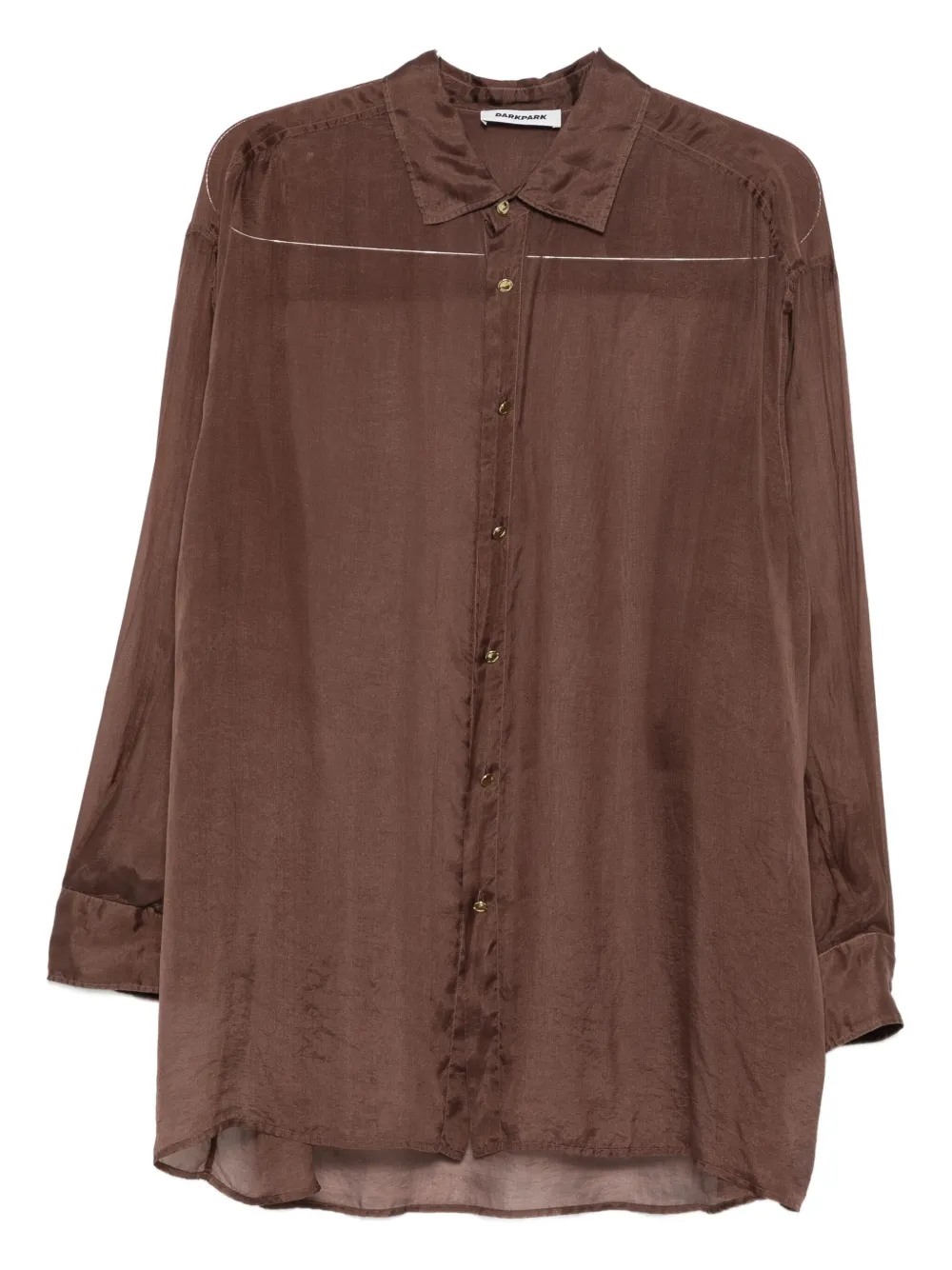 

Рубашка на пуговицах Darkpark, коричневый