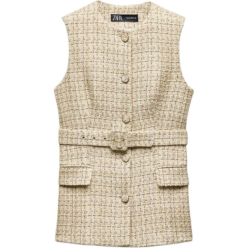 

ZARA Женская жилетка разноцветная, Multicolor