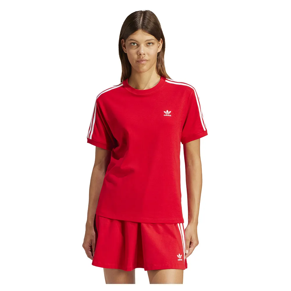 

Футболка с коротким рукавом adidas Originals 3 Stripes, красный