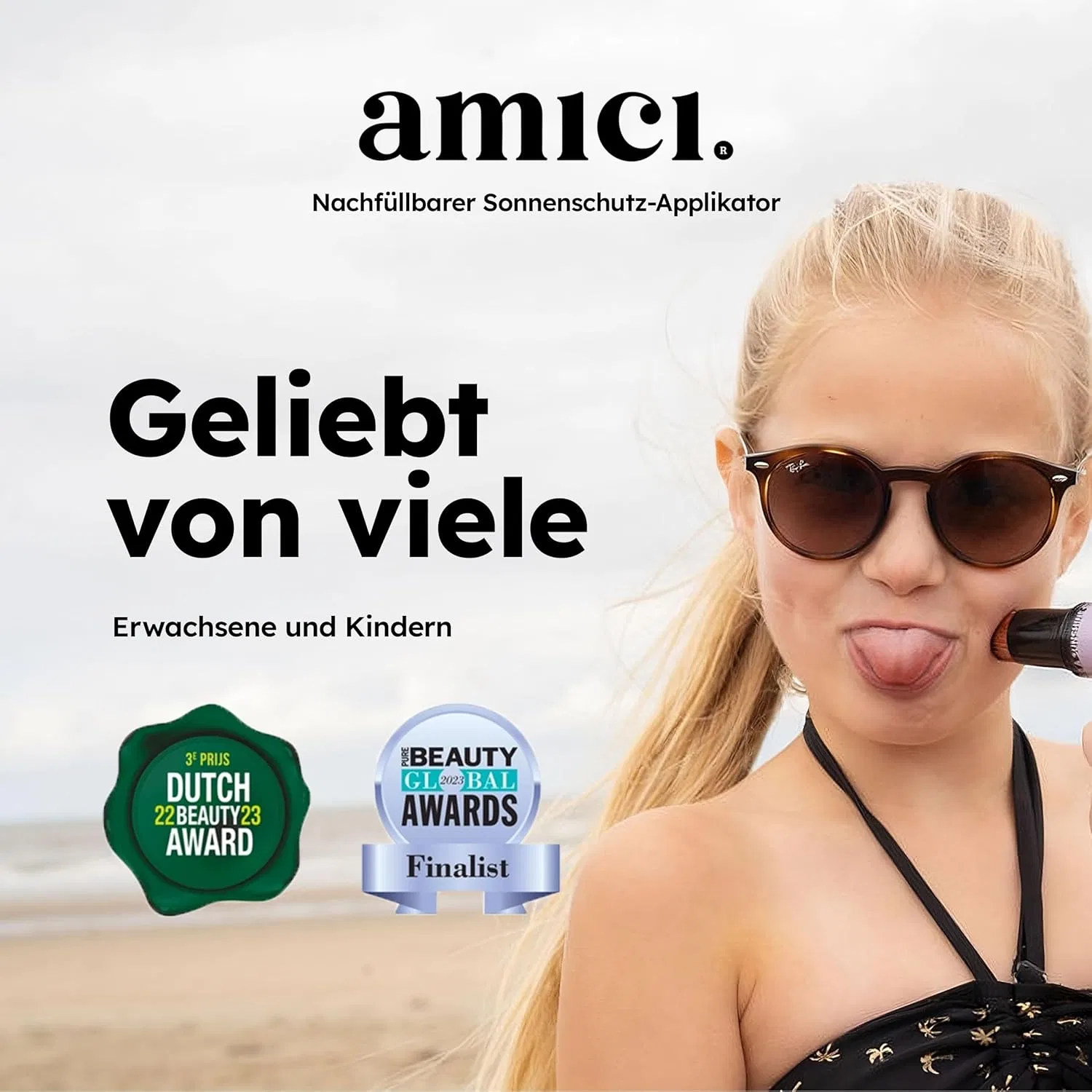 Аппликатор для солнцезащитного крема Amici Sun Cream Applicator Child «Super Sonic» Amici Cosmetics, Super Sonic — фото 2
