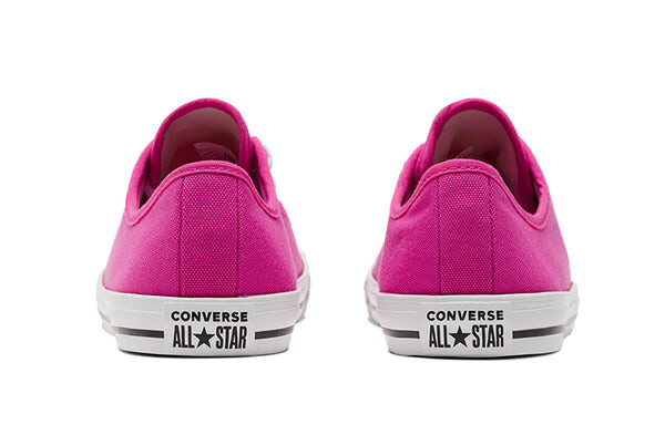 Кроссовки chuck taylor all star dainty for pink Converse, красный — фото 4