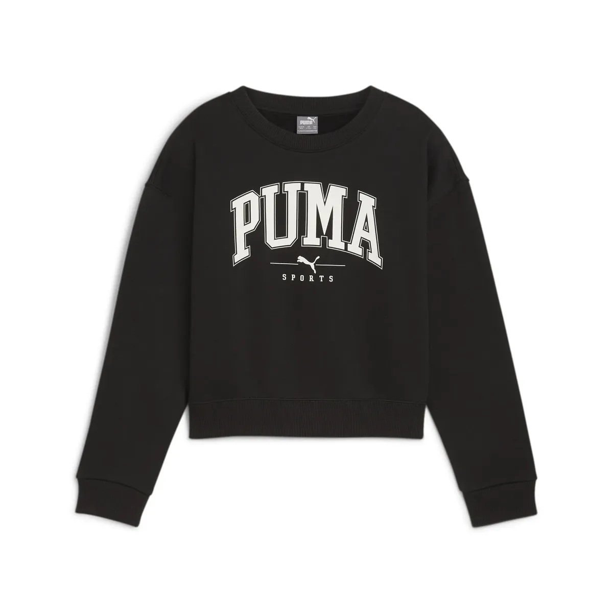 

Толстовка PUMA "SQUAD CREW FL G", черный