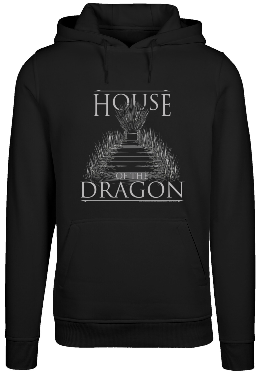

Пуловер F4NT4STIC Hoodie House Of The Dragon Throne, черный