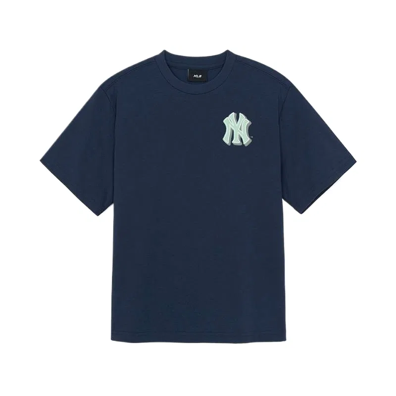 Детская футболка с круглым вырезом MLB, Navy Blue