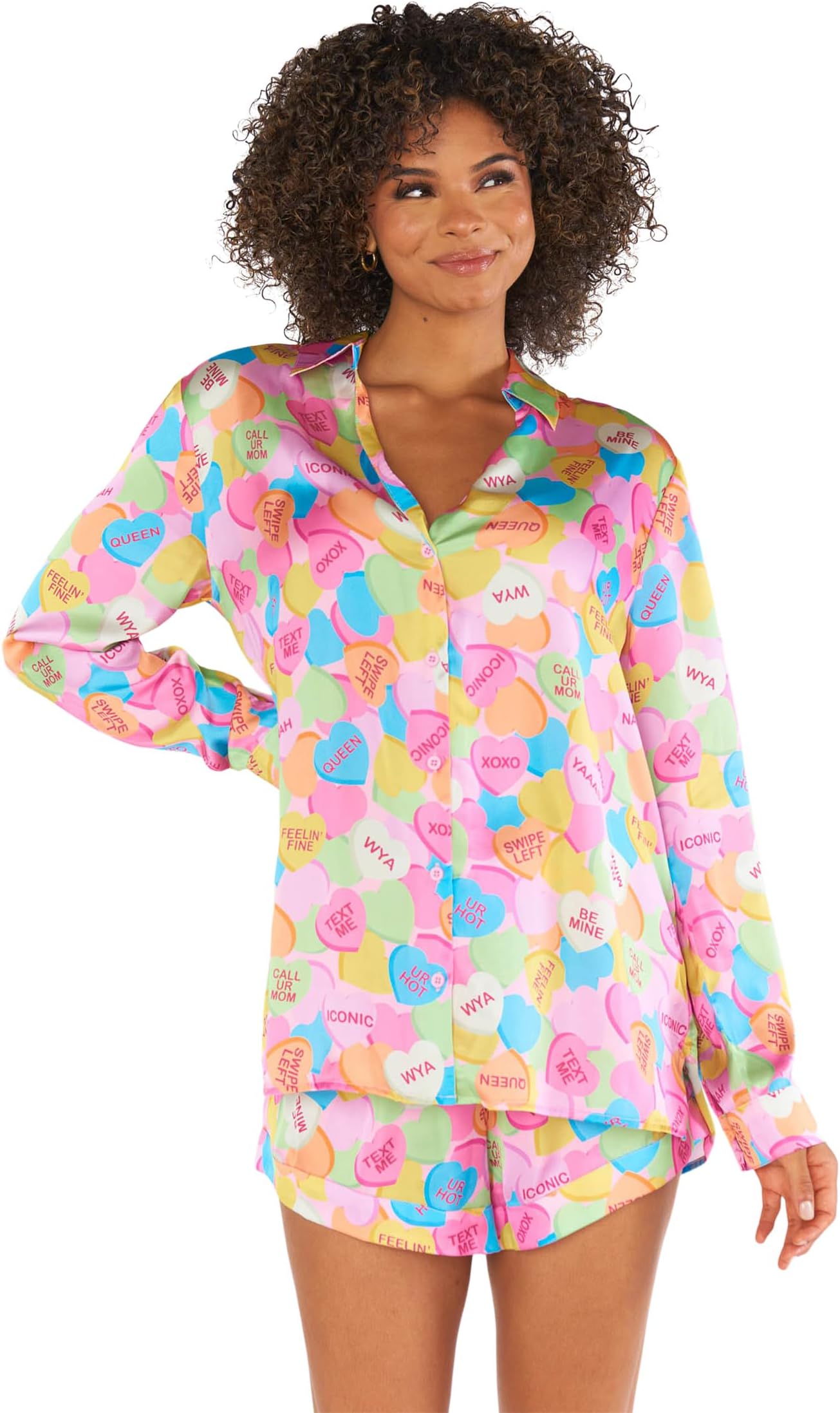 

Пижамный комплект Show Me Your Mumu Early Riser PJ Set, цвет Candy Crush Silky