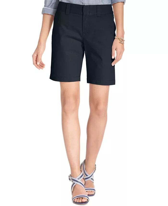 

Женские шорты-бермуды TH Flex 9 дюймов Hollywood Tommy Hilfiger, синий