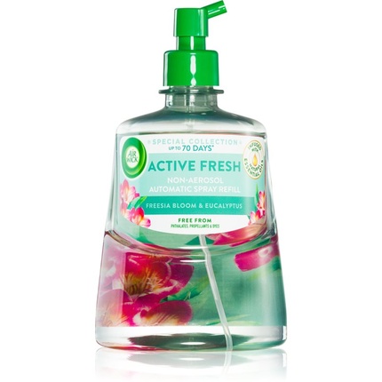 

Сменный блок дезодоранта Active Fresh Freesia Bloom & Eucalyptus - 228 мл Air Wick