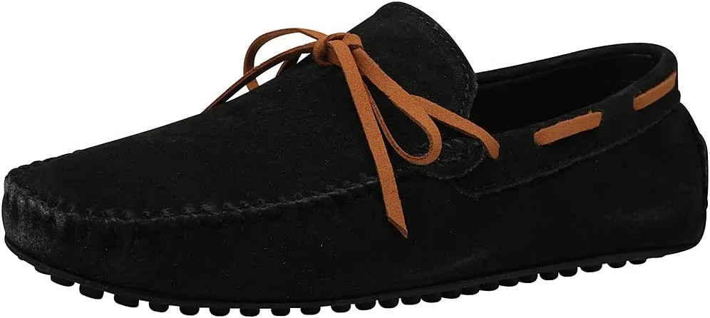 Мокасины кожаные ANUFER Moccasins, черный