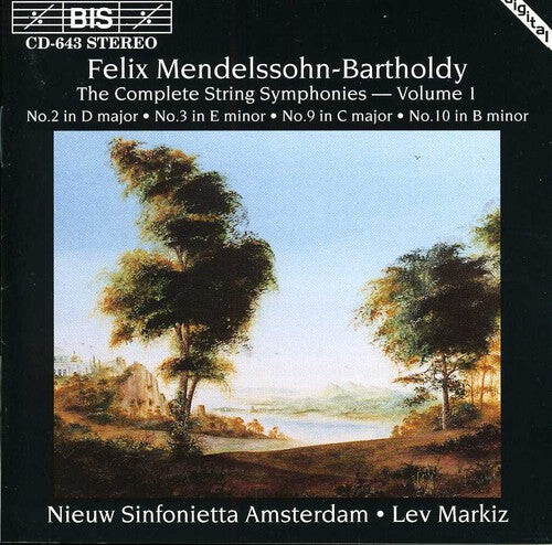 

CD диск Mendelssohn / Markiz / Nieuw Sinfonietta Amsterdam: Complete String Symphonies 1