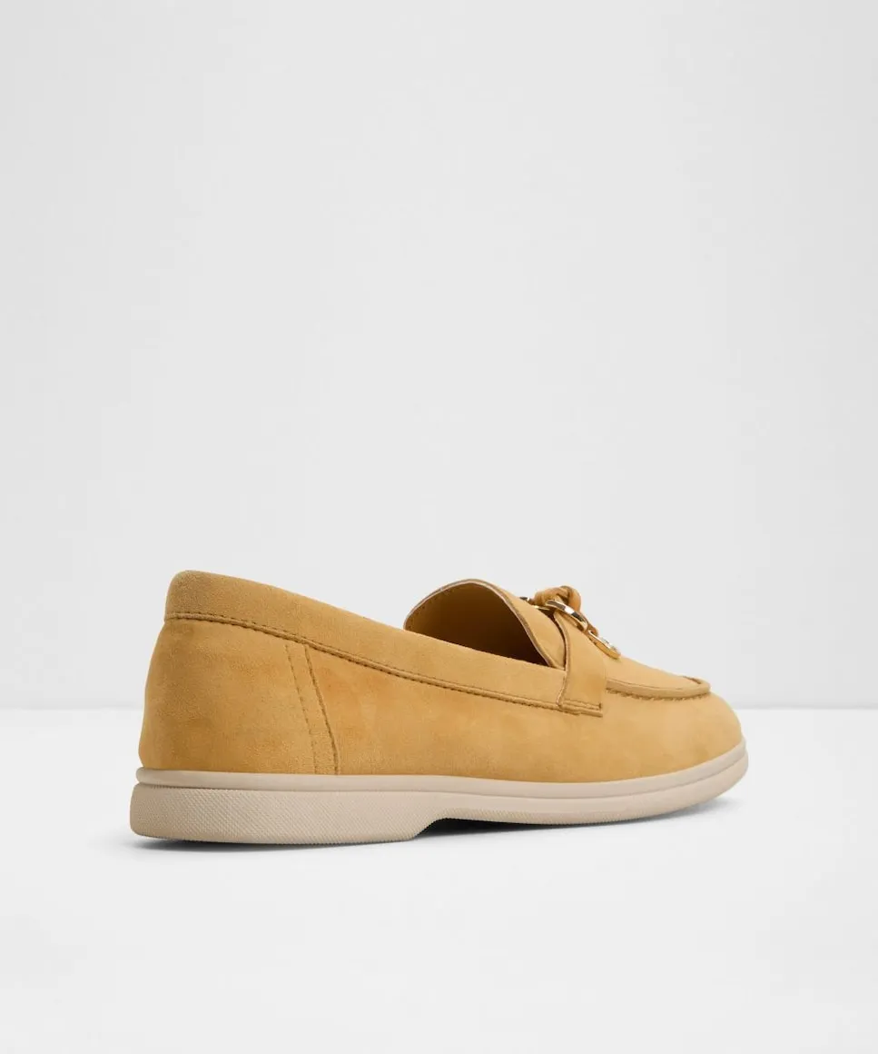 Женские мокасины с круглым носком Aldo, жёлтый — фото 2