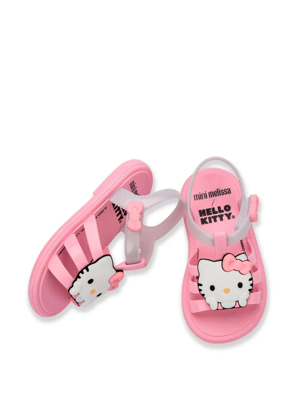 Босоножки Hip из коллаборации с Hello Kitty Mini Melissa, розовый — фото 4