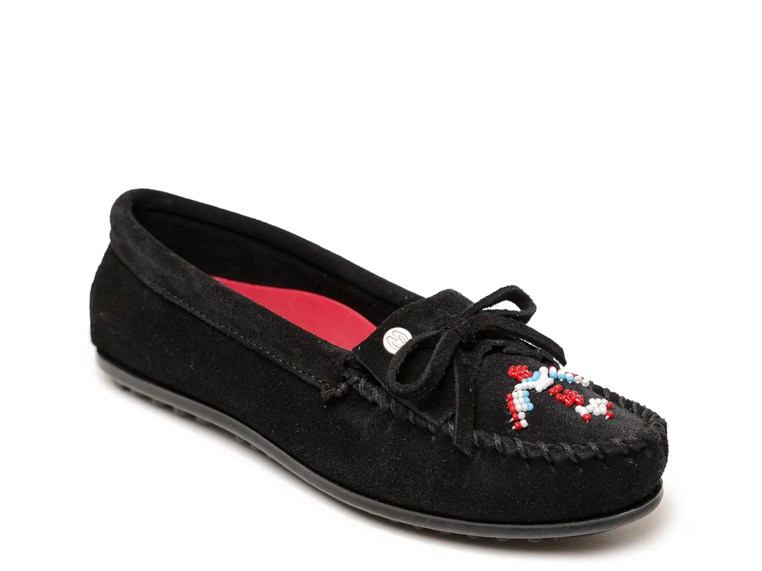 Балетки Thunderbird Animikii Moccasin Loafer Minnetonka, черный