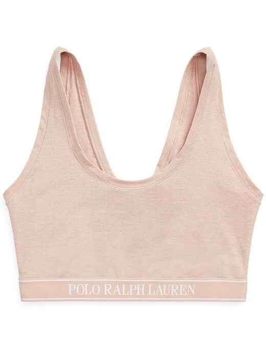 

Бюстье, собранный бюстгальтер без косточек Polo Ralph Lauren, бежевый