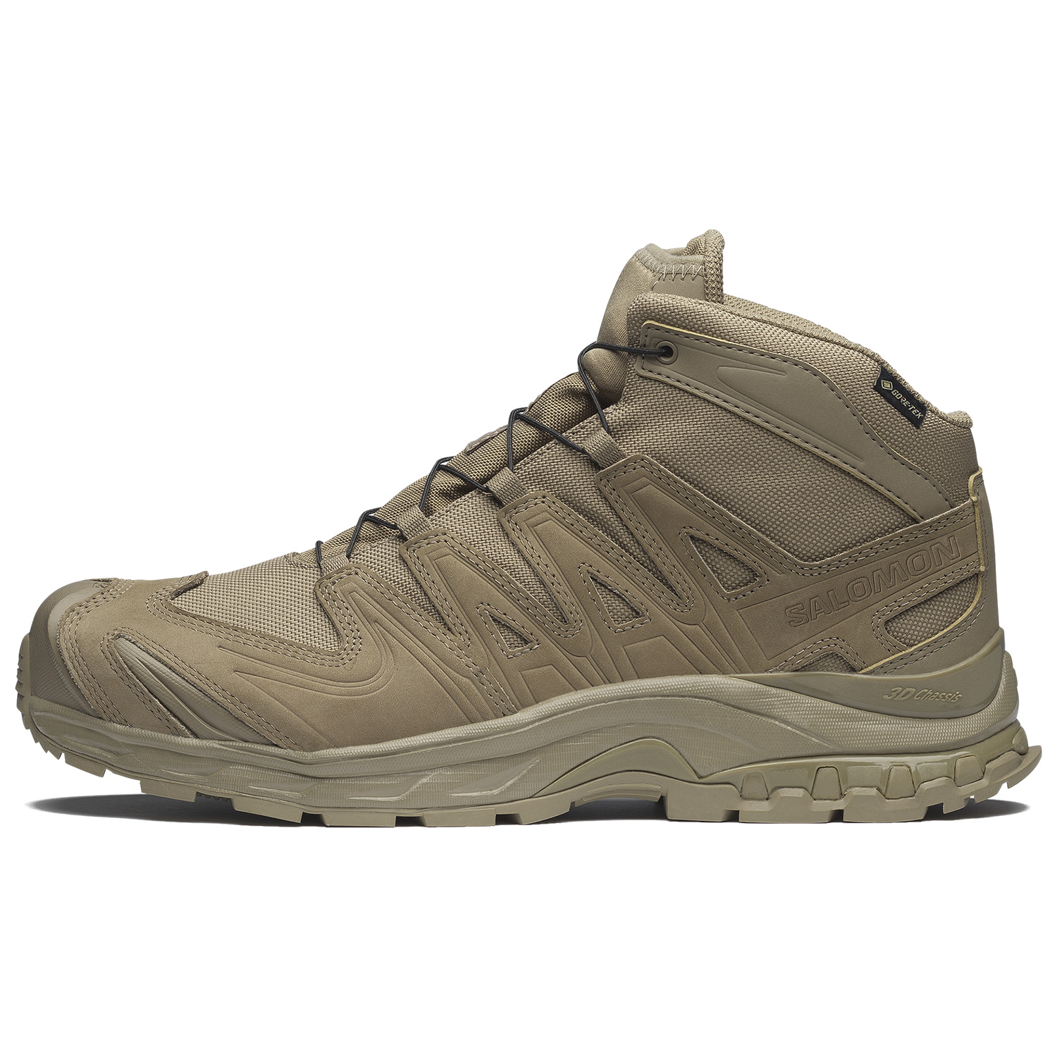 SALOMON XA GTX износостойкие и водонепроницаемые походные кроссовки среднего размера унисекс, цвет: коричневый