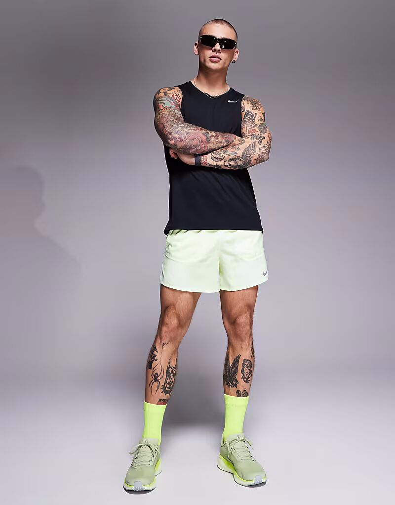 Кроссовки Nike Running Air Zoom Pegasus 41 зеленого цвета — фото 3