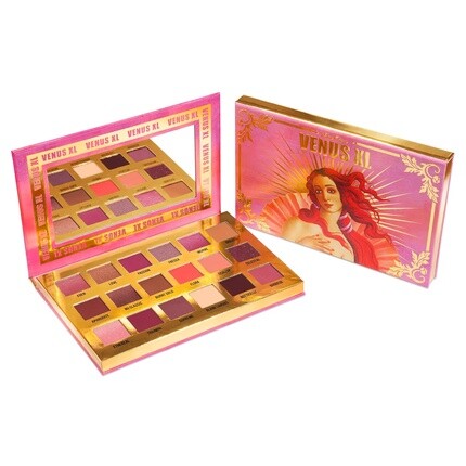 

Палитра для глаз и лица Lime Crime Venus XL, 18 высокопигментированных матовых и металлических теней для век, зеркальная коробка, веганский бежевый