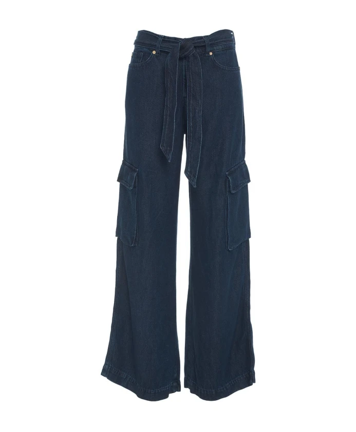 

Широкие джинсы AW24 7 For All Mankind, синий