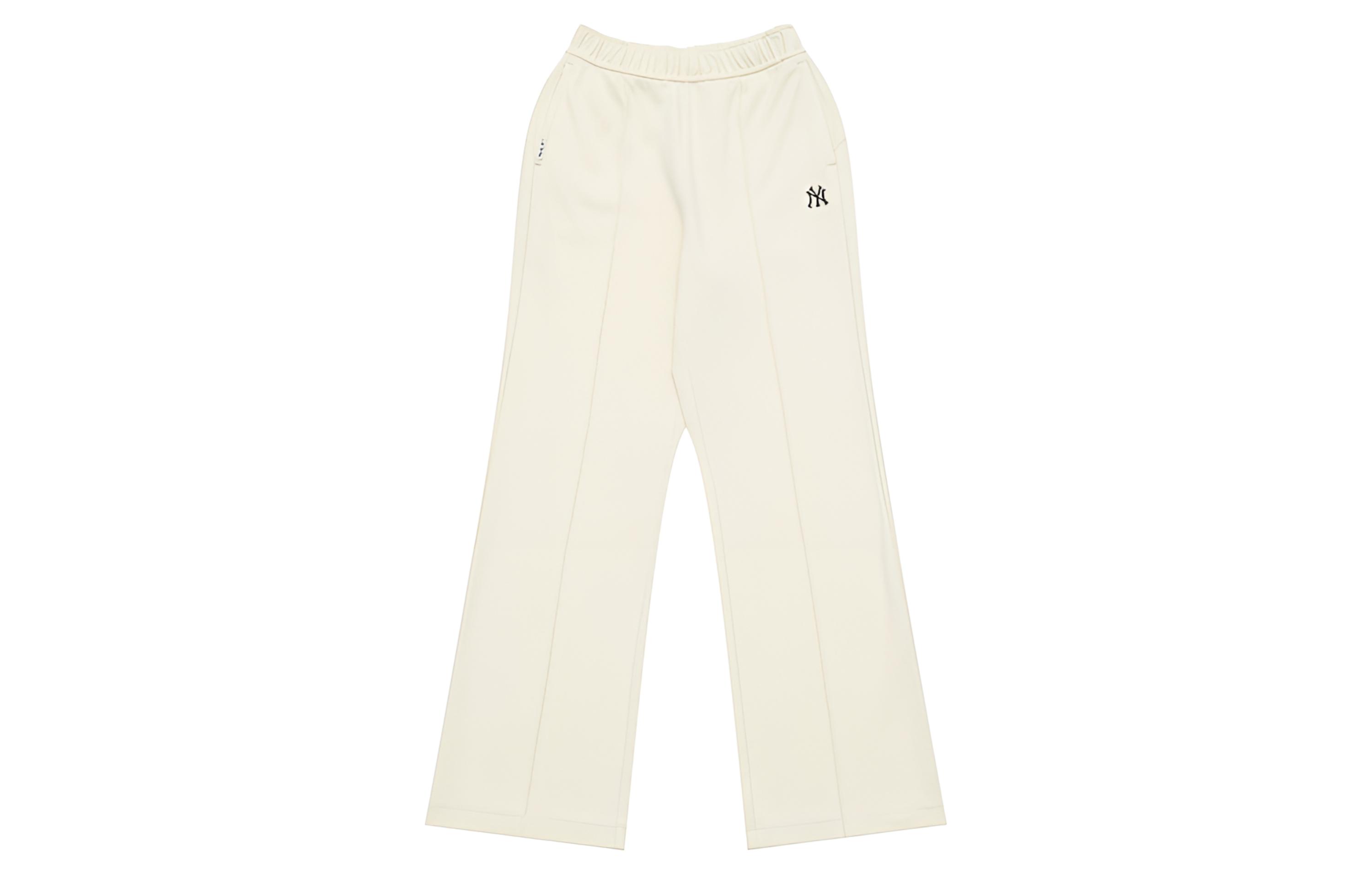 

MLB Нью-Йорк Янкиз Basic Collection 25FW повседневные брюки женские стандарт Ivory