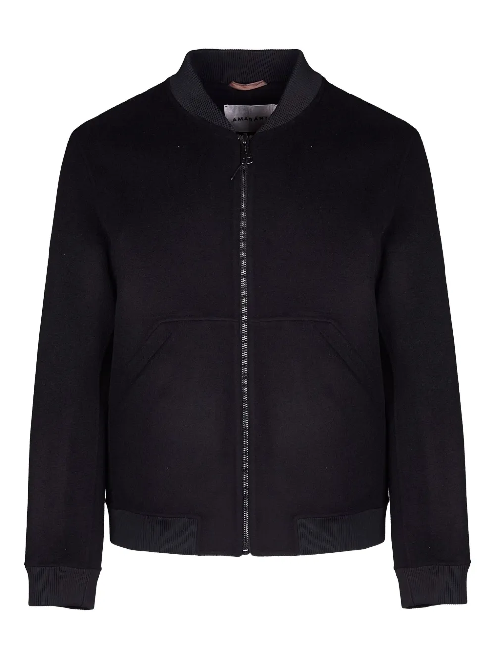 

Бомбер на молнии Amaranto, черный