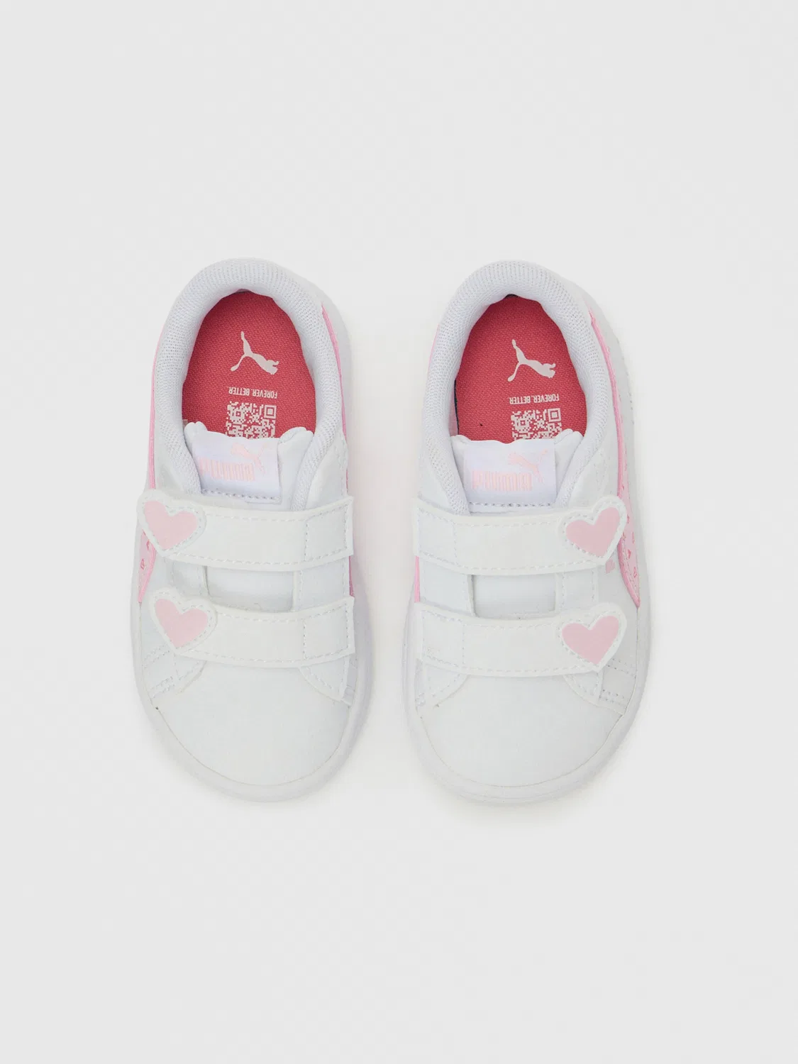 Кроссовки 'Smash 3.0 Hearty' Puma, White — фото 3