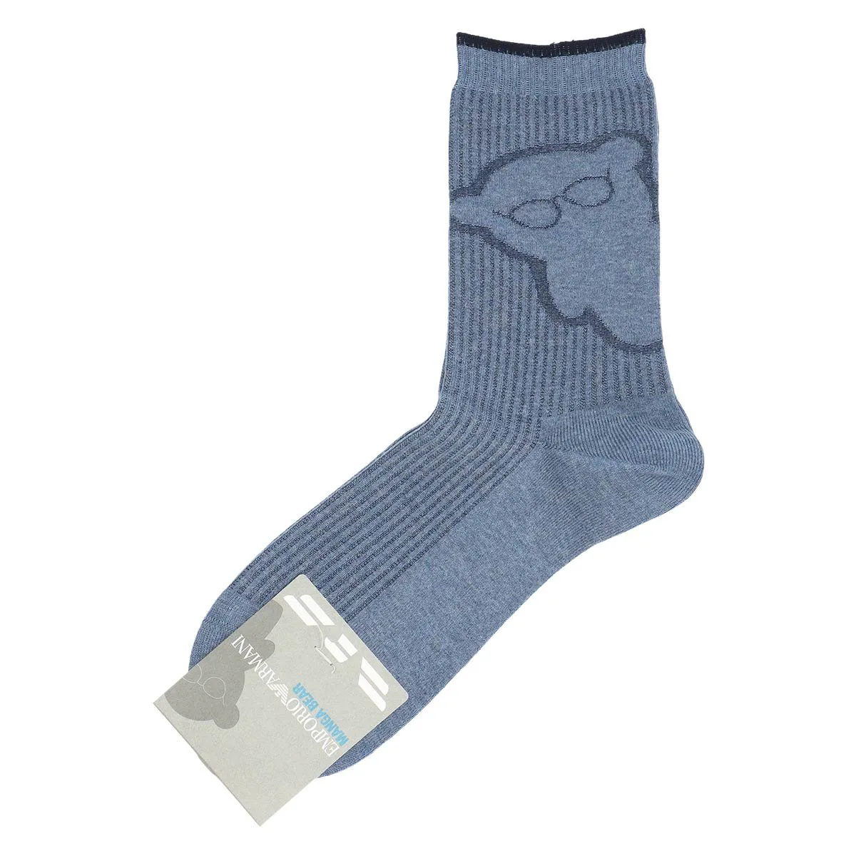Повседневные носки средней длины BIG Manga Bear Emporio Armani, 63. Blue
