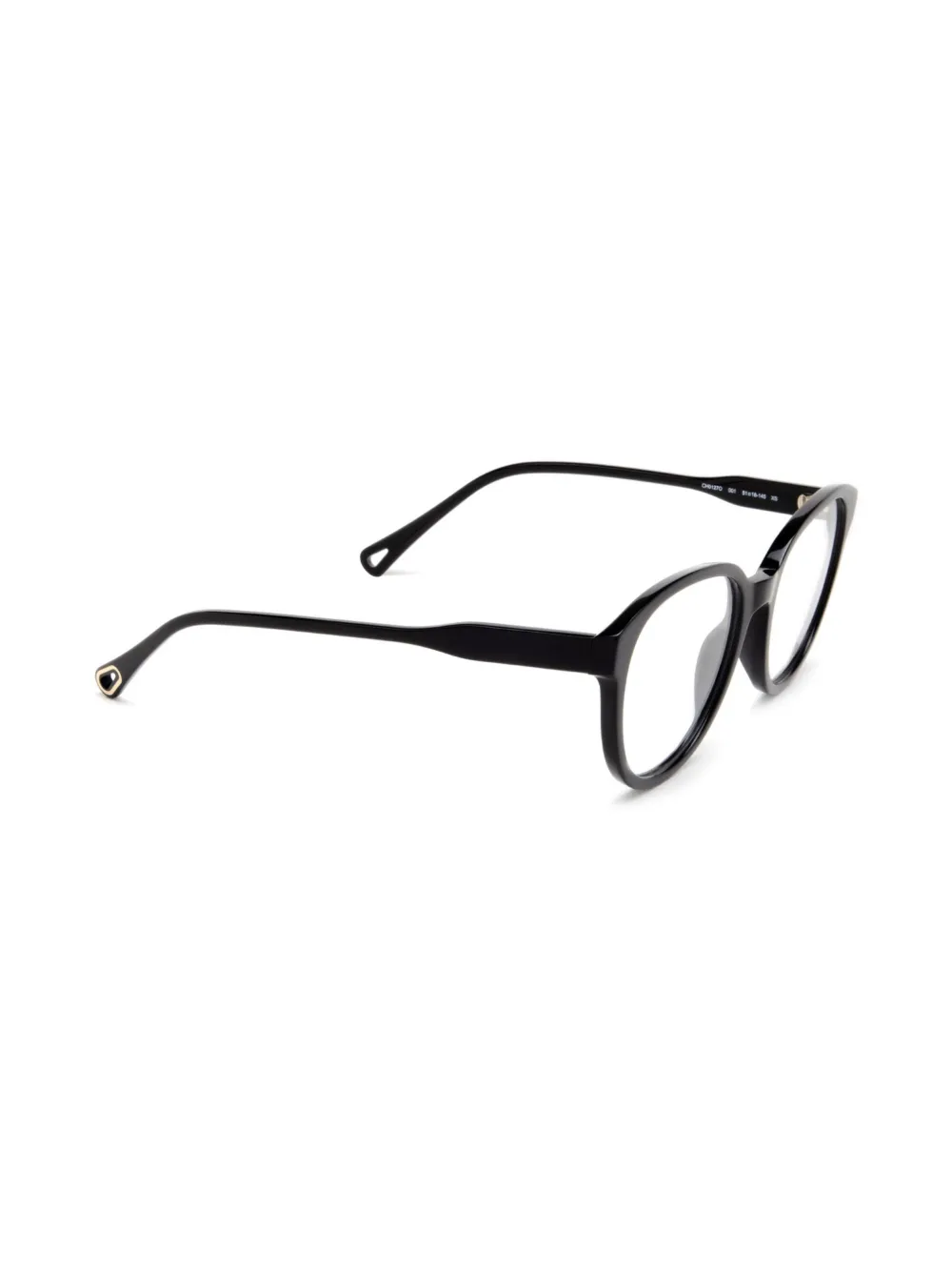 

Очки в круглой оправе Chloé Eyewear, черный