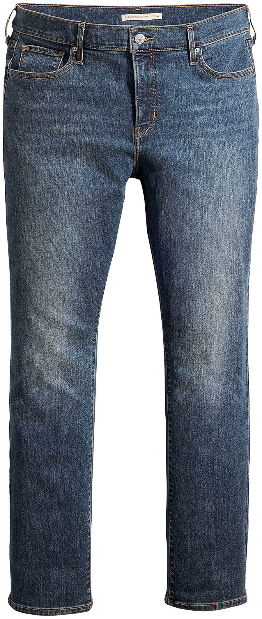 

Обычные джинсы Levi's Plus 314, синий деним