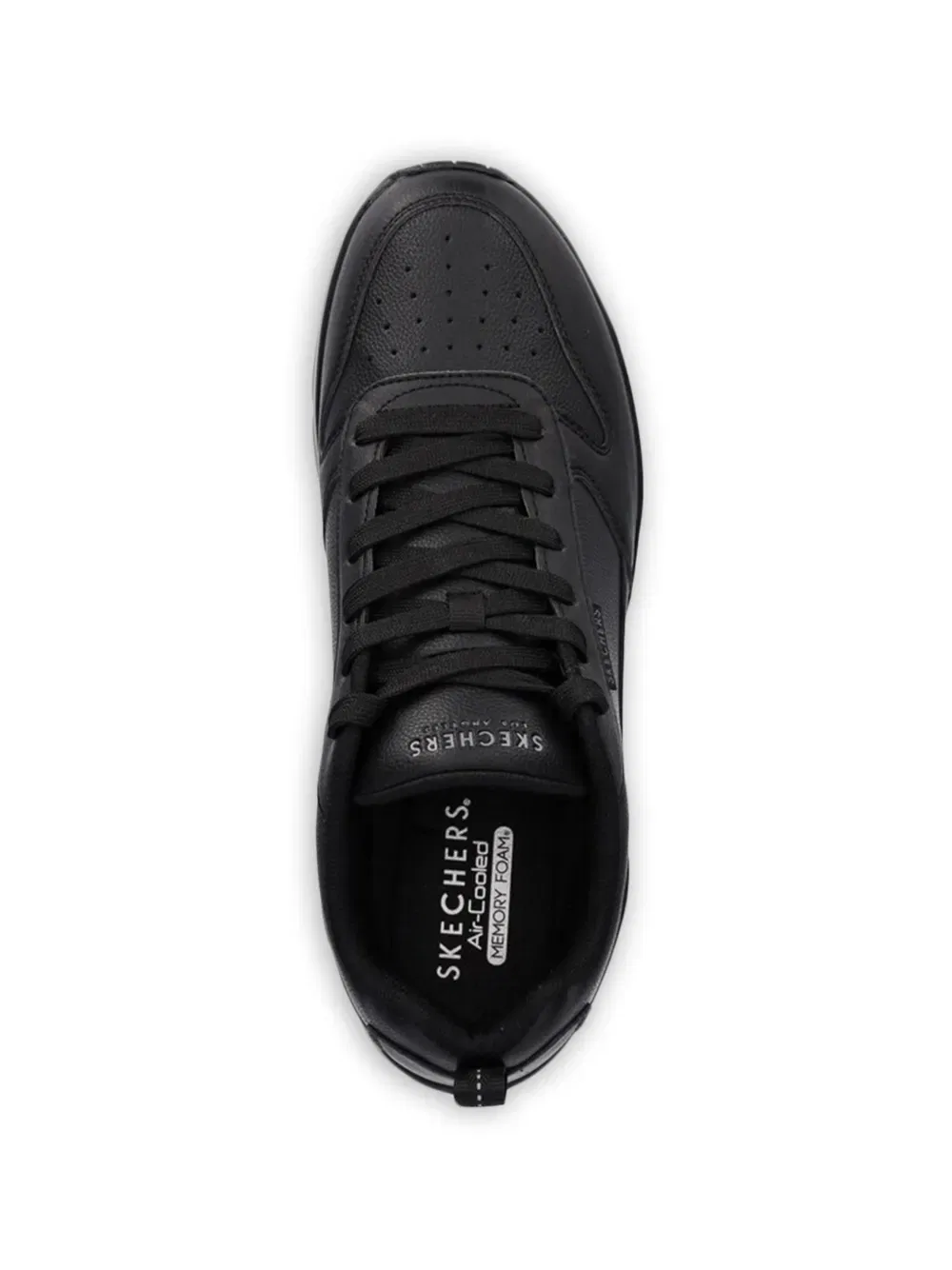 Кроссовки Uno с перфорированными панелями из ольхи Skechers, черный — фото 4
