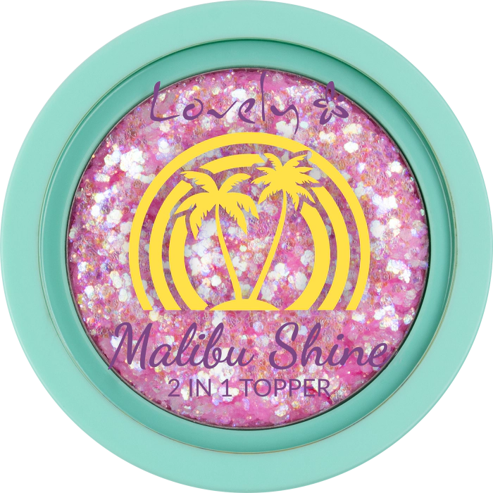

Тени для век topper de sombra malibu shine Lovely Makeup, цвет n2
