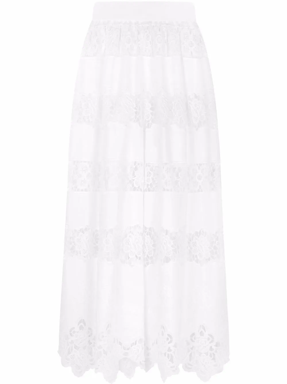 

Кюлоты с вышивкой DOLCE & GABBANA, белый