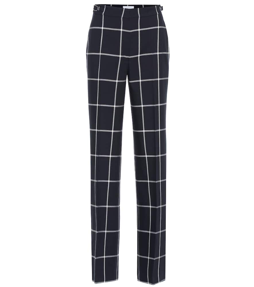 

Льняные брюки с высокой талией и расклешенным низом Leda Gabriela Hearst