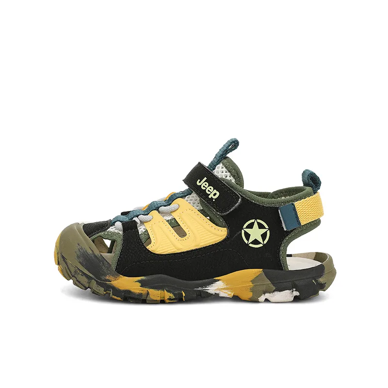 Детские сандалии Kids Jeep, Mystic Cloud Green/Mango Yellow