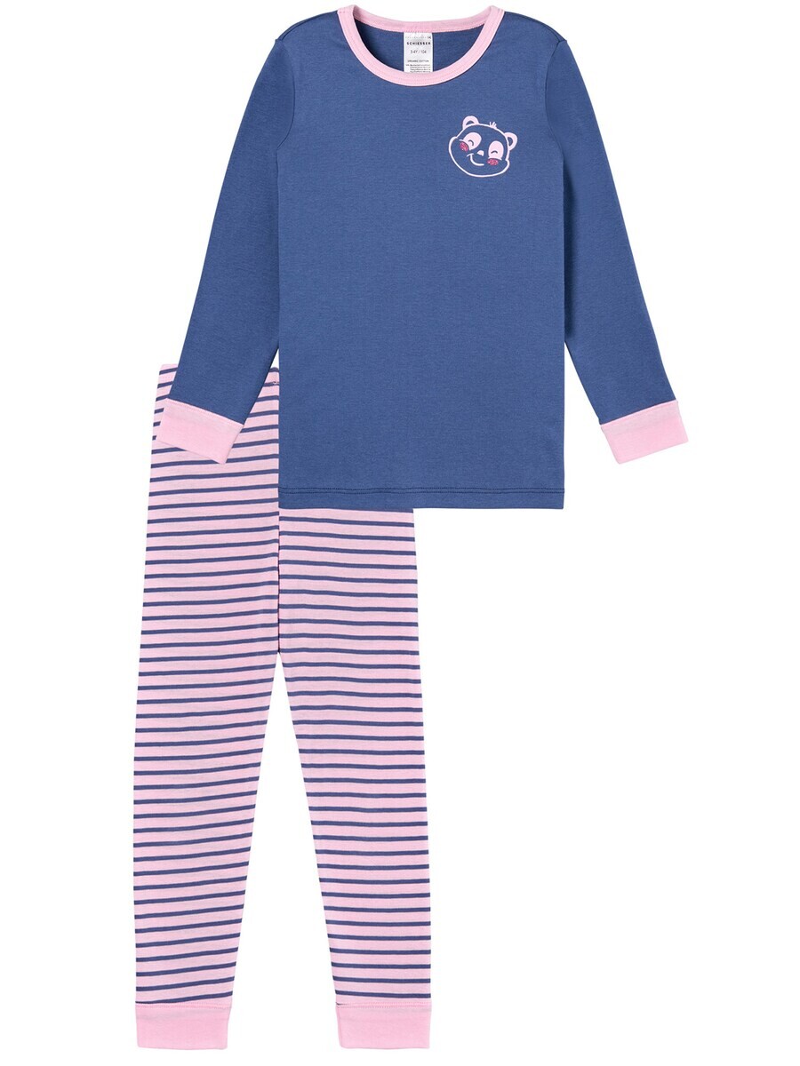 

Пижама SCHIESSER Pajamas Girls World, синий