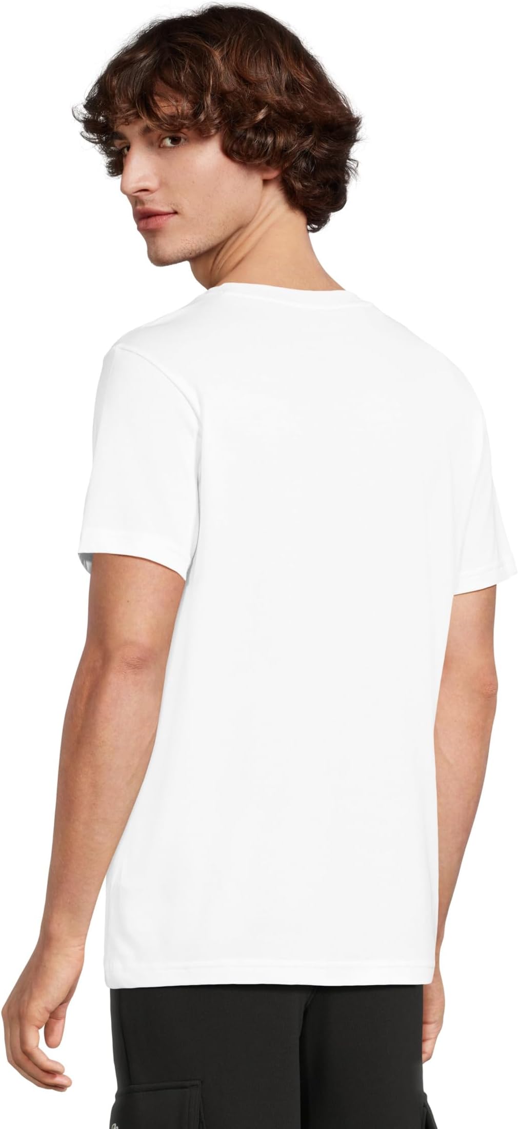 Футболка Lacoste Ultra Dry XXL Logo Sport T-shirt, цвет White/Black — фото 3