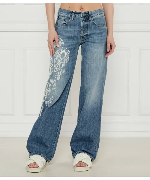 

Джинсы Джеклин Loose fit Dondup - Made In Italy, синий