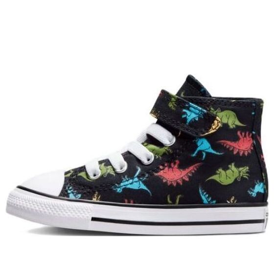 

Кроссовки chuck taylor all star easy-on dinosaurs high top 'black' Converse, черный