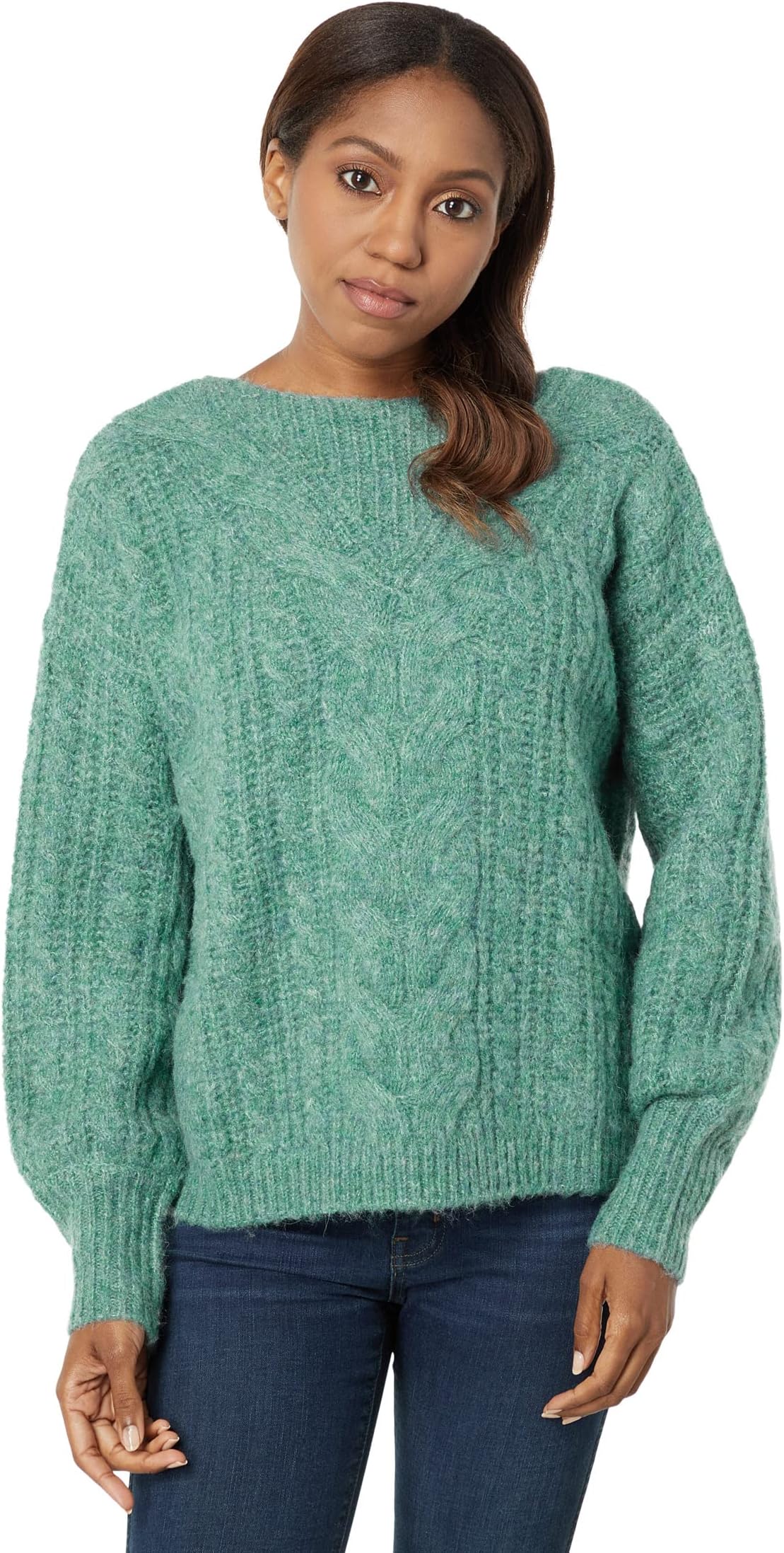

Свитер Hatley Cable Knit Pullover, цвет Arctic