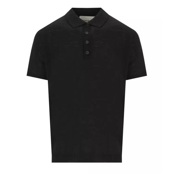

Футболка linen poloshirt Amaranto, черный