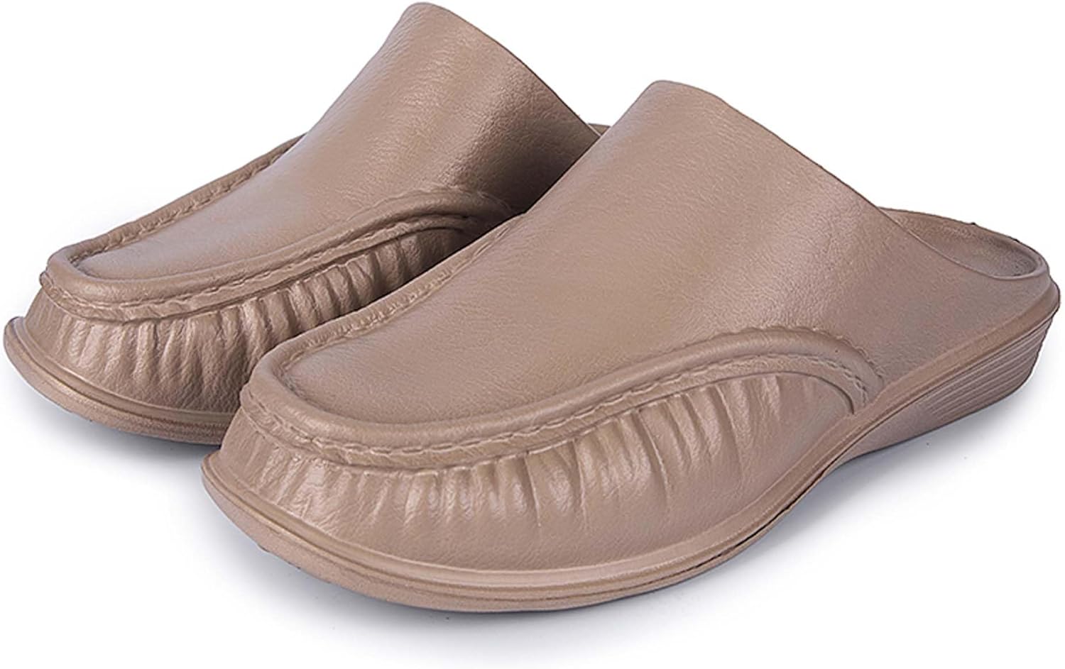 

Мужские лоферы EVA, обувь для поваров с легкой мягкой подошвой, повседневные мюли, кломпы, удобные и ходьбы, для ежедневной работы и ношения дома Generic, хаки