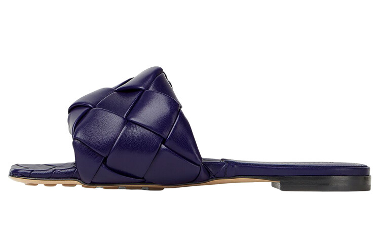 

Шлепанцы женские Bottega Veneta, фиолетовый