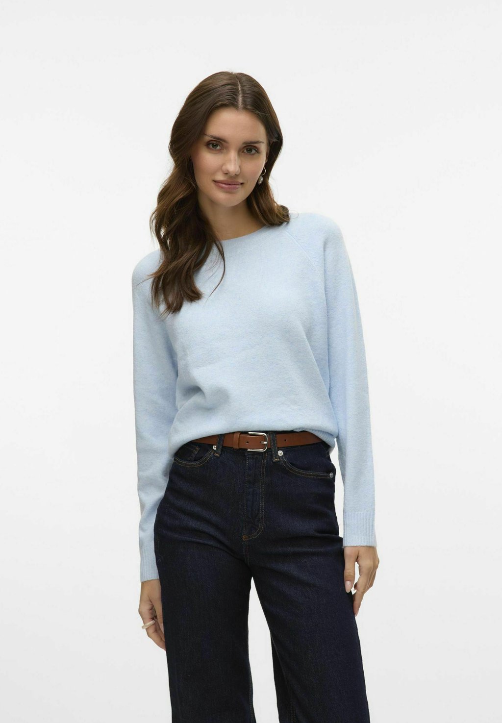 

Джемпер VMDOFFY O-NECK NOOS Vero Moda, светло-голубой
