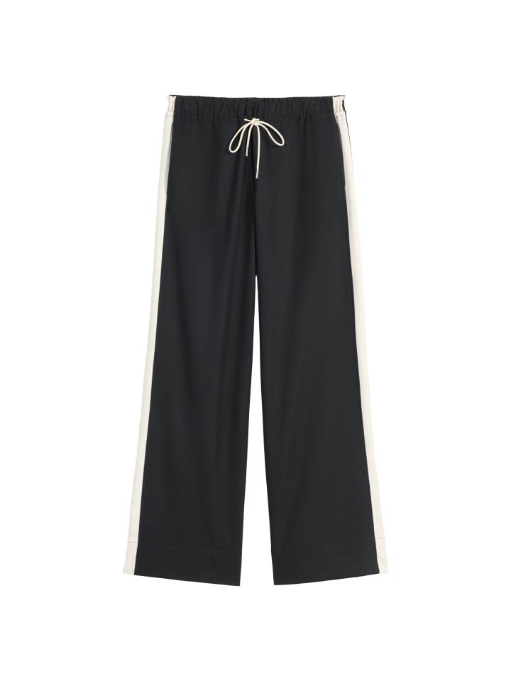 

Marc O'Polo Свободные фланелевые спортивные штаны глубокого темно-синего цвета