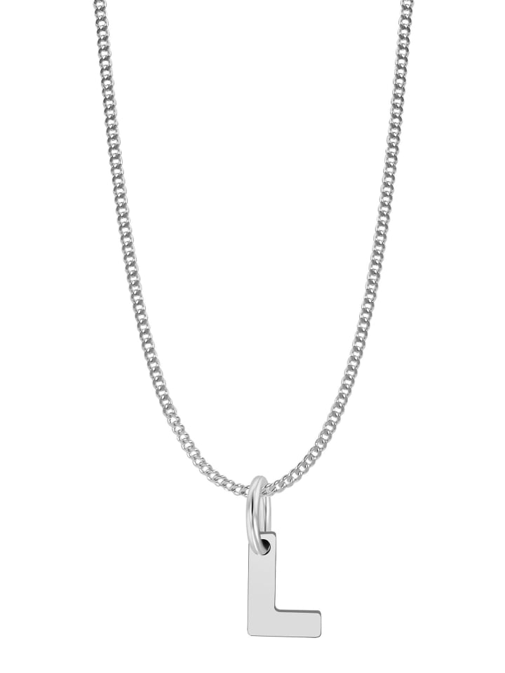 

Adeliás Универсальный кулон - кулон в виде буквы N, изготовленный из серебра 925 пробы