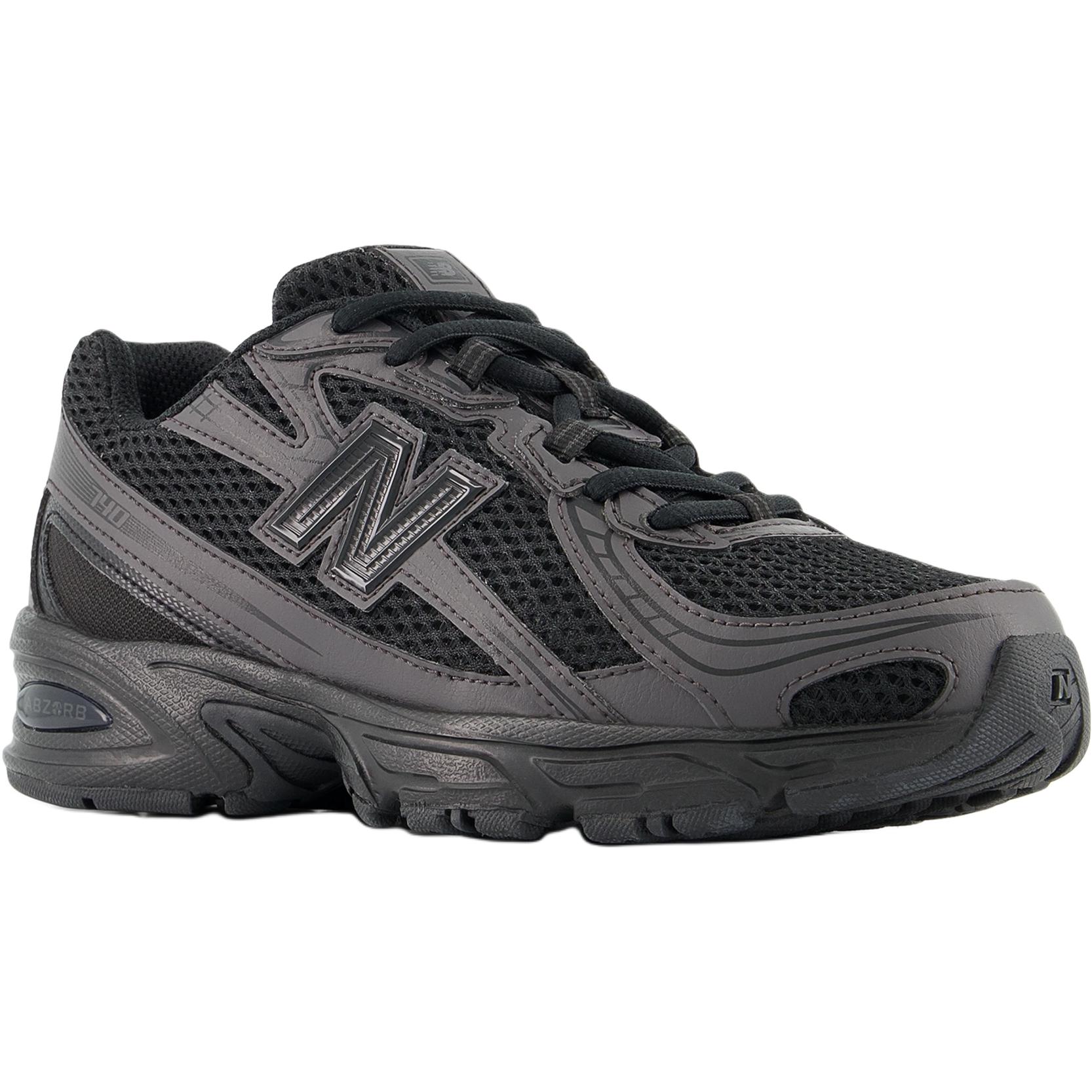 New Balance Детские кроссовки для бега NB 740 Support Low Top Black Unisex — фото 3