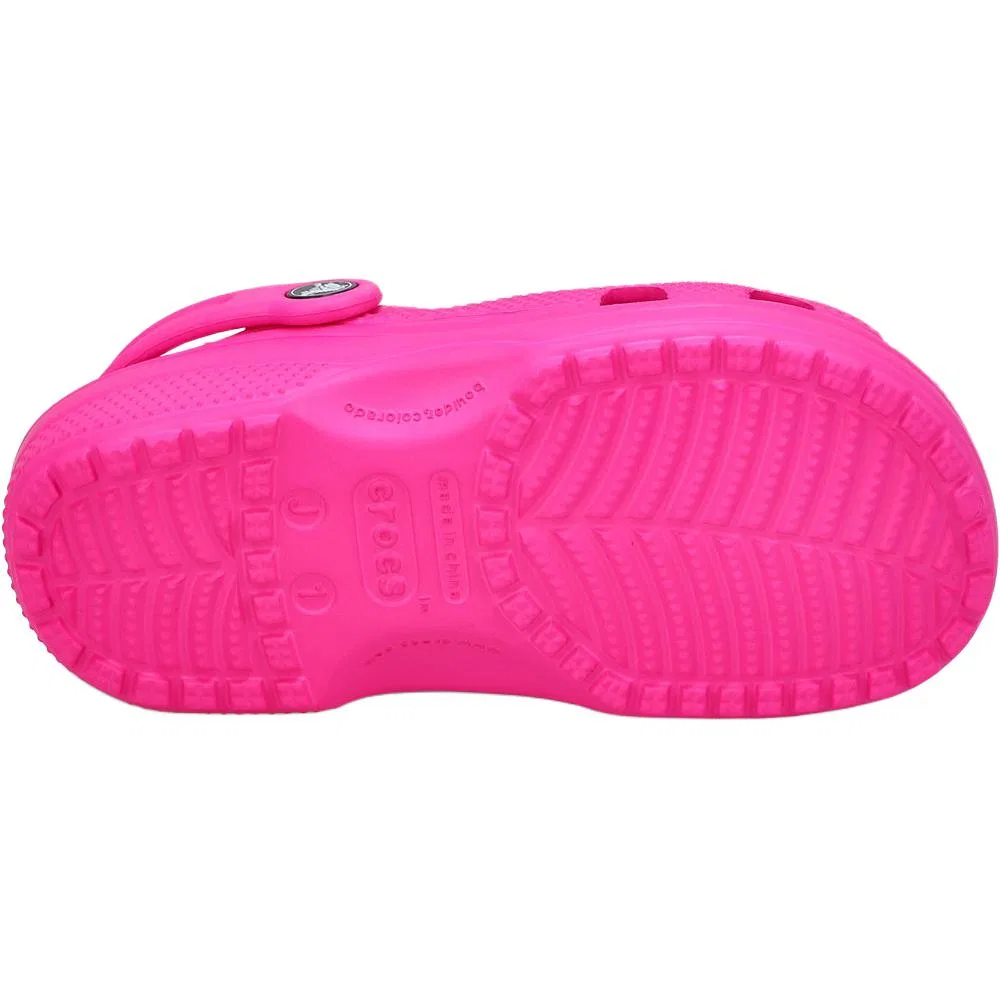 Детские сандалии Croslite розовые Crocs — фото 4