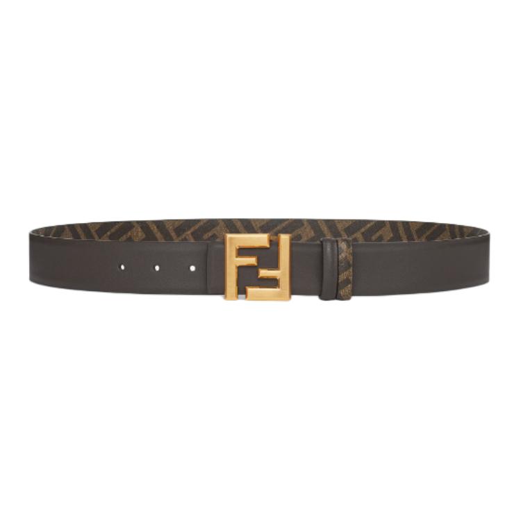 

FENDI Ремень реверсивный Ff Squared, Brown